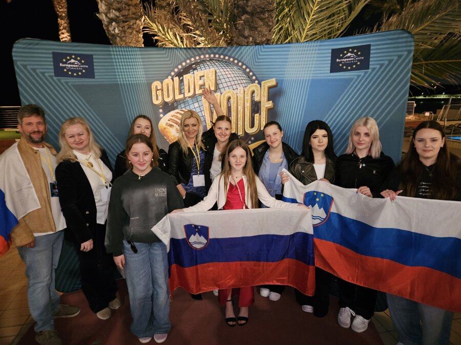 Golden Voice of Malta tudi s pevkami Mednarodnega otroškega pevskega festivala Brežice