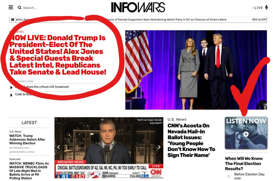 Donald Trump je 47. predsednik ZDA